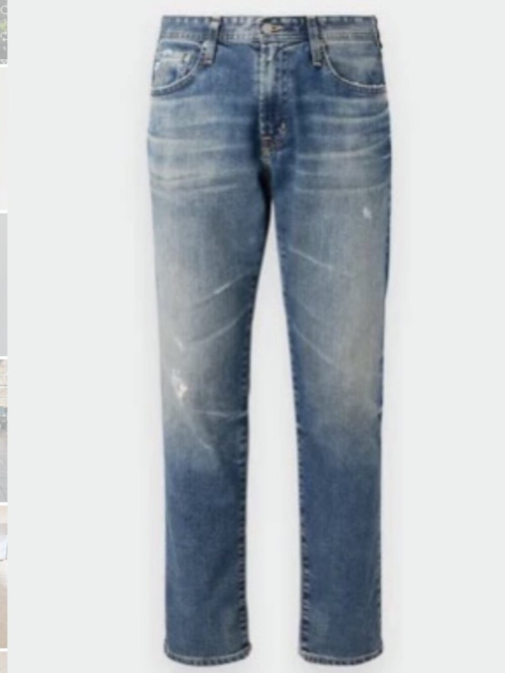 AG Denim Men's Modern Slim Jeans in Light Blue